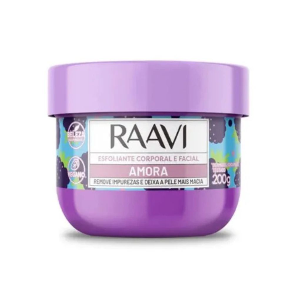 Raavi Esfoliante Corporal e Facial Amora 200g
