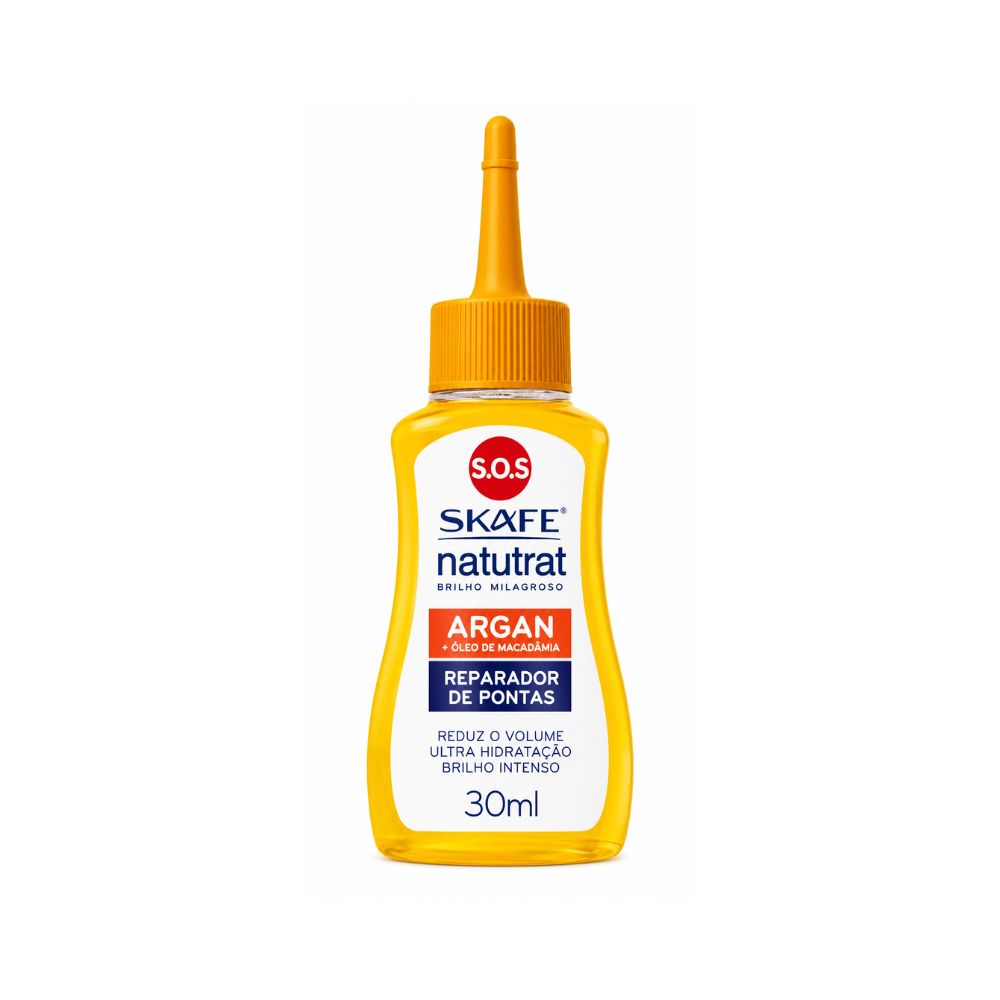 Reparador de Pontas Skafe Natutrat Argan + Óleo de Macadâmia – 30ml