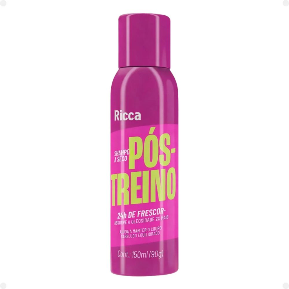 Ricca Shampoo a Seco Pós-Treino  150ml