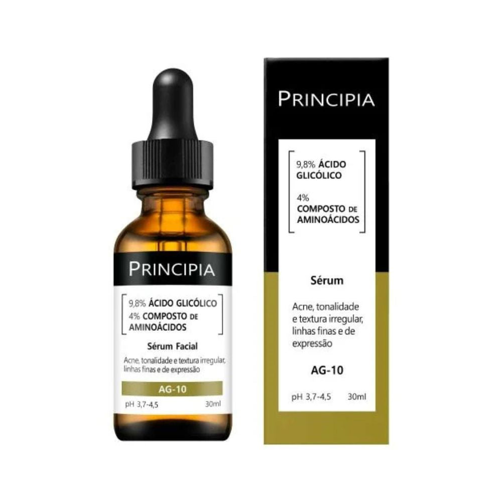 Sérum Facial Principia Ácido Glicólico 9,8% + Aminoácidos 30ml