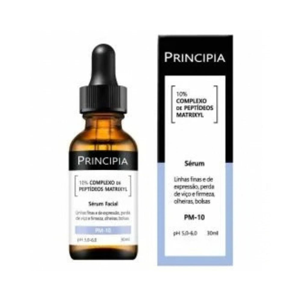 Sérum Facial Principia PM-10 10% Complexo de Peptídeos Matrixyl 30ml