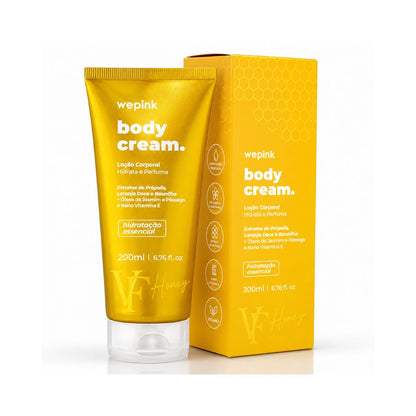 Wepink Body Cream VF Honey  Loção Corporal Hidratante 200ml
