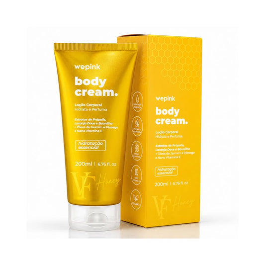 Wepink Body Cream VF Honey  Loção Corporal Hidratante 200ml
