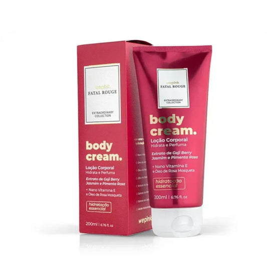 Wepink Fatal Rouge Body Cream – Loção Corporal Hidratante