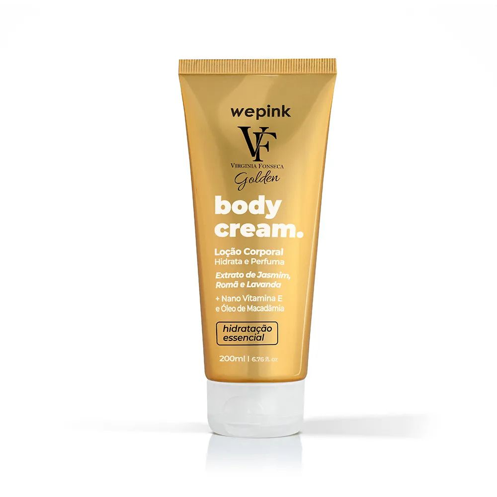 Wepink Virginia Fonseca Golden Body Cream Loção Corporal Hidratante